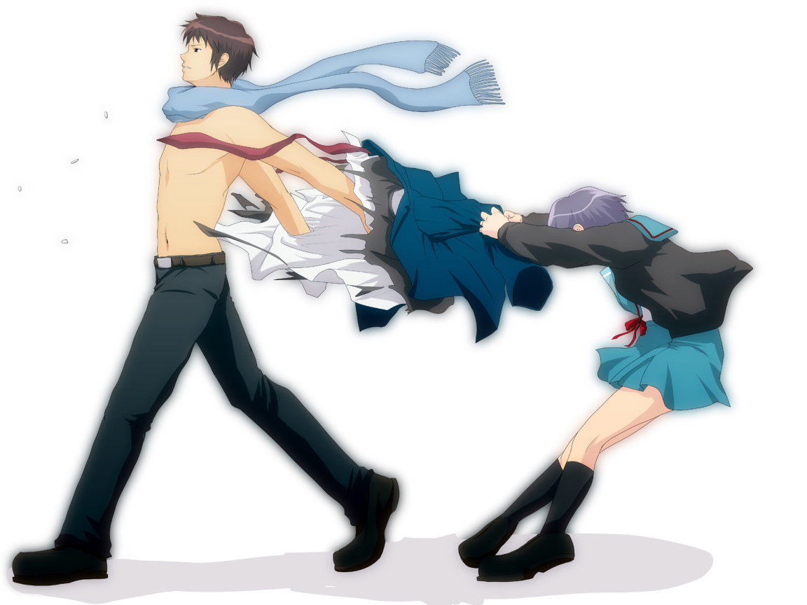 Парень уходит от девушки