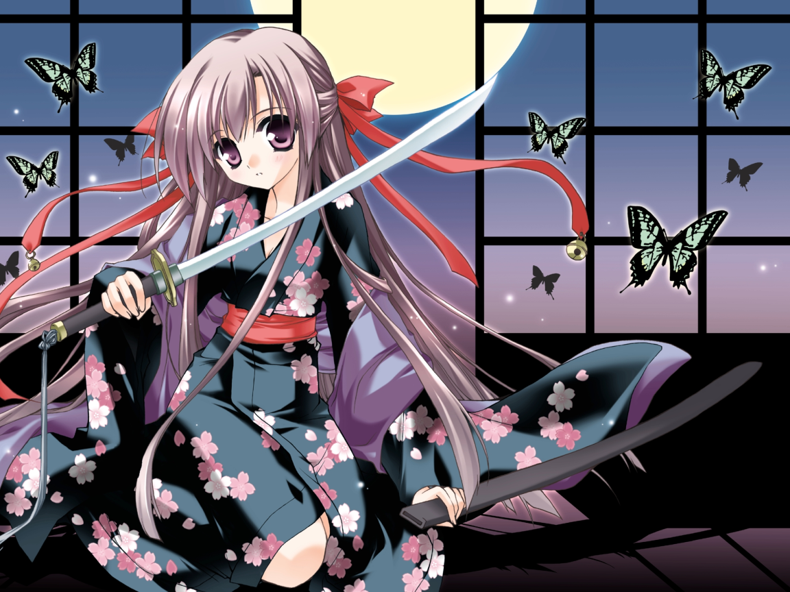 Кимоно и меч