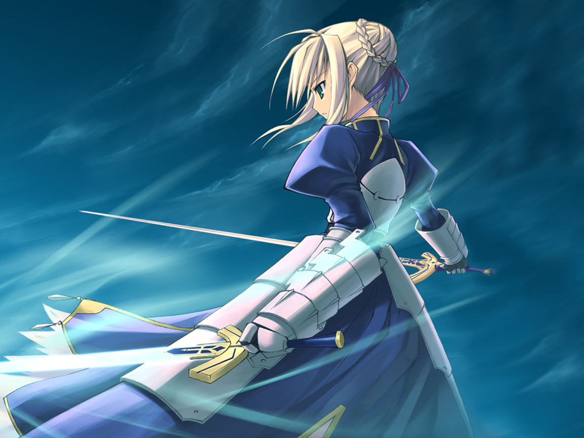 Девушка с двумя мечами