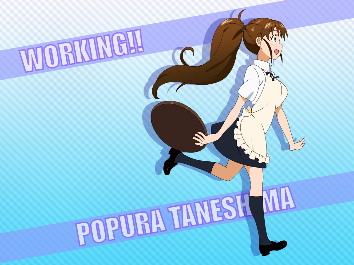 Аниме официантка