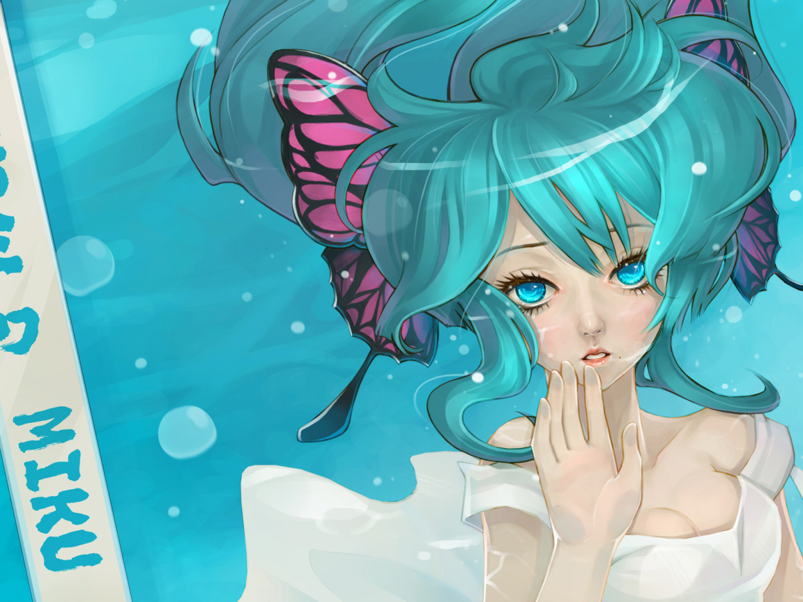 Девочка под водой