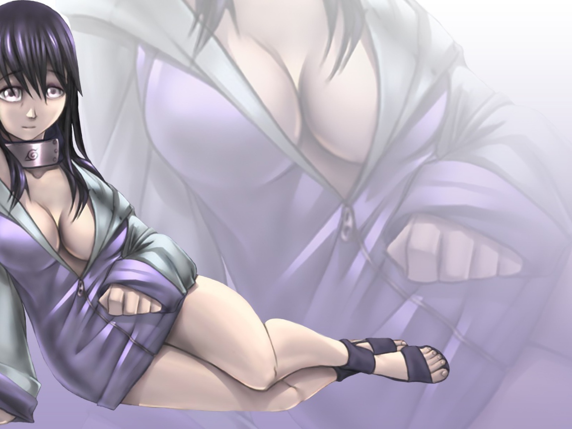 Хюга Хината аниме