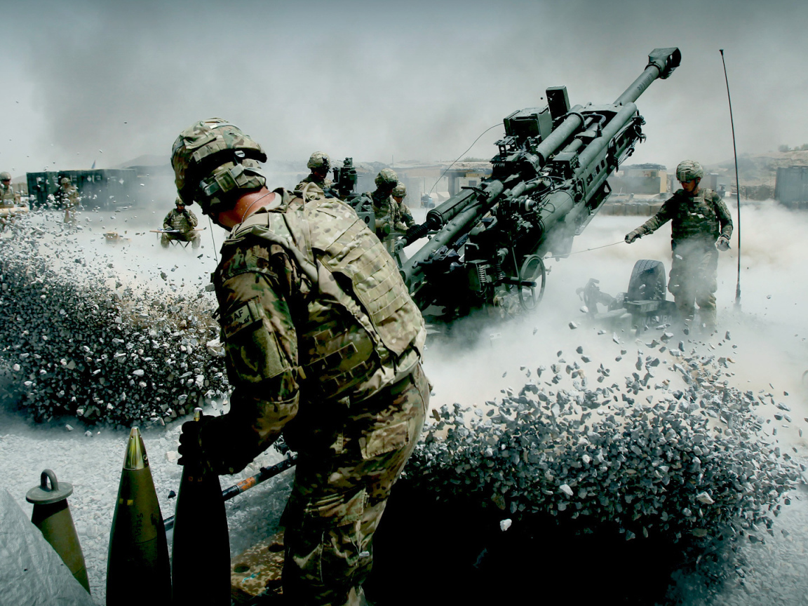 Выстрел из пушки