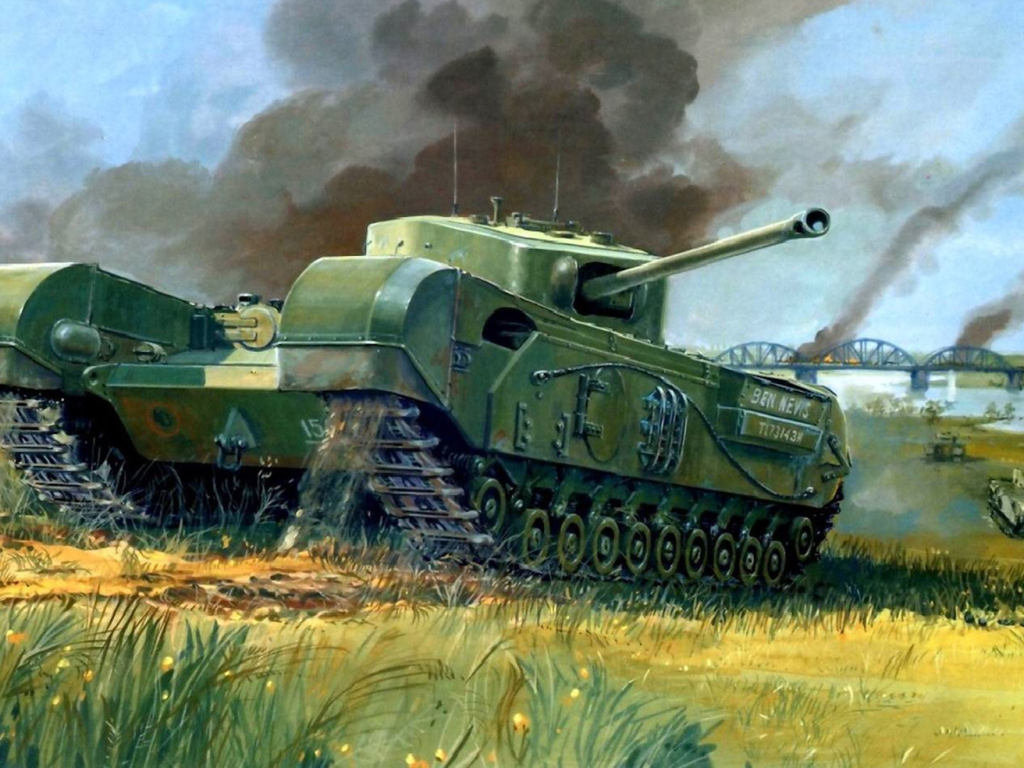 Пехотный танк Черчиль