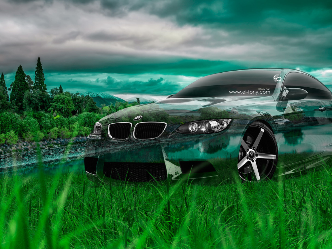 Кристальный BMW M3