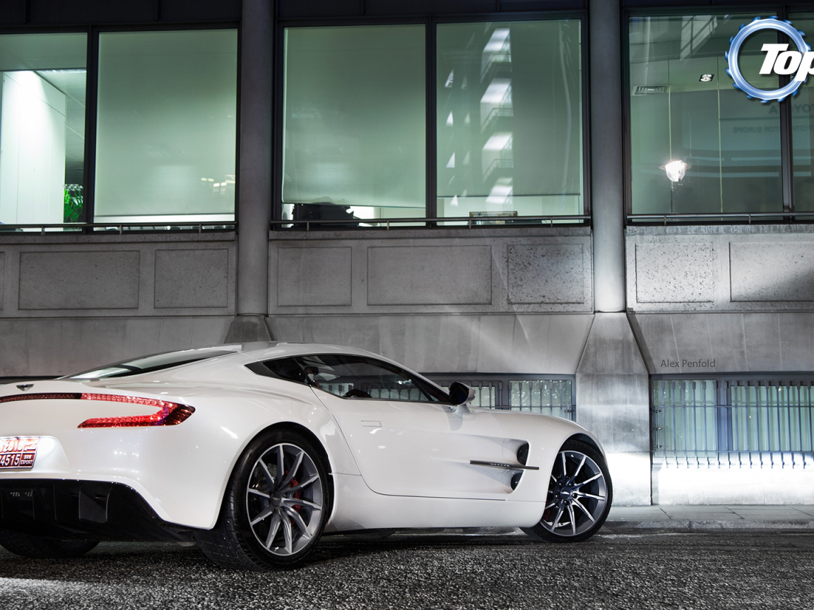 Тест драйв автомобиля Aston Martin top gear