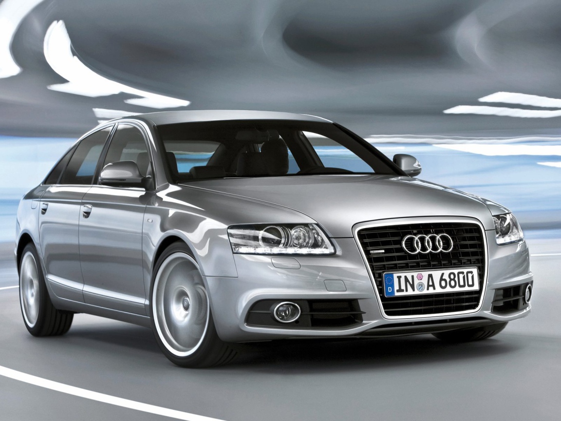 Красивый автомобиль Audi a6