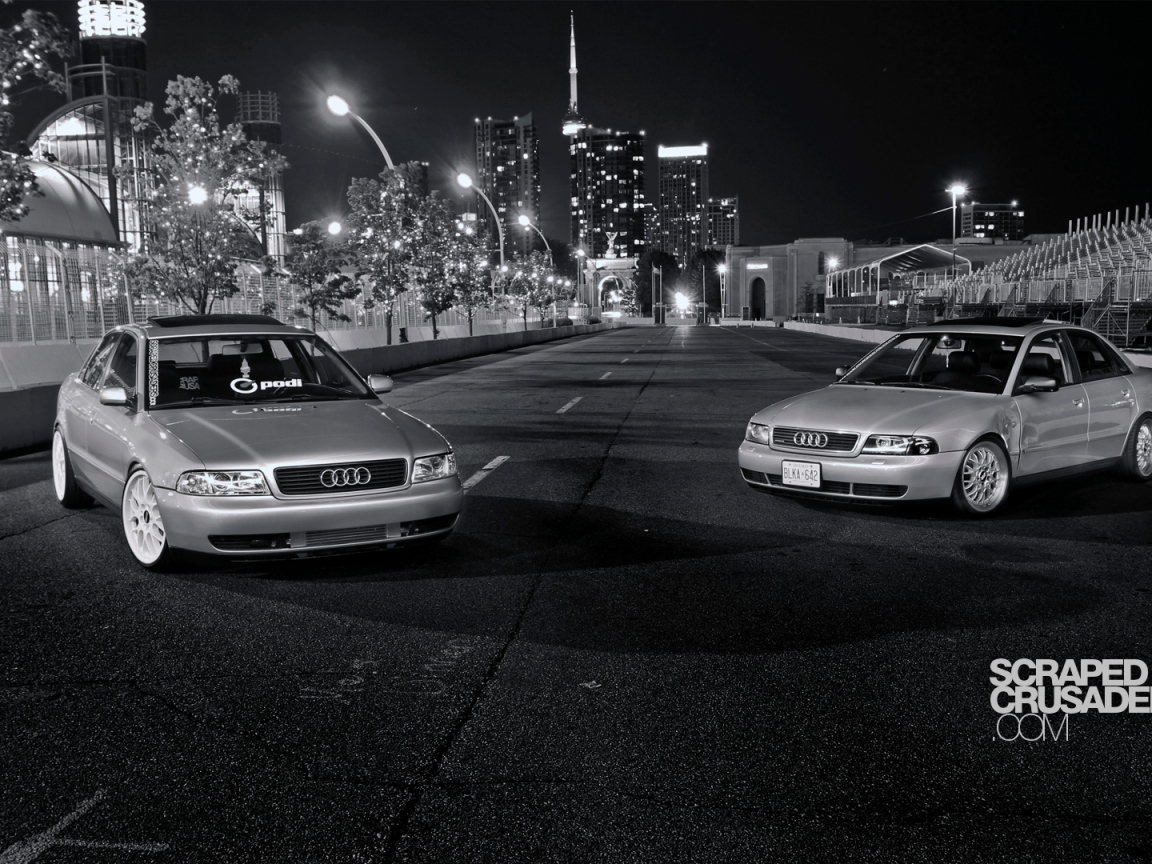 Красивый автомобиль Audi b5 в Москве