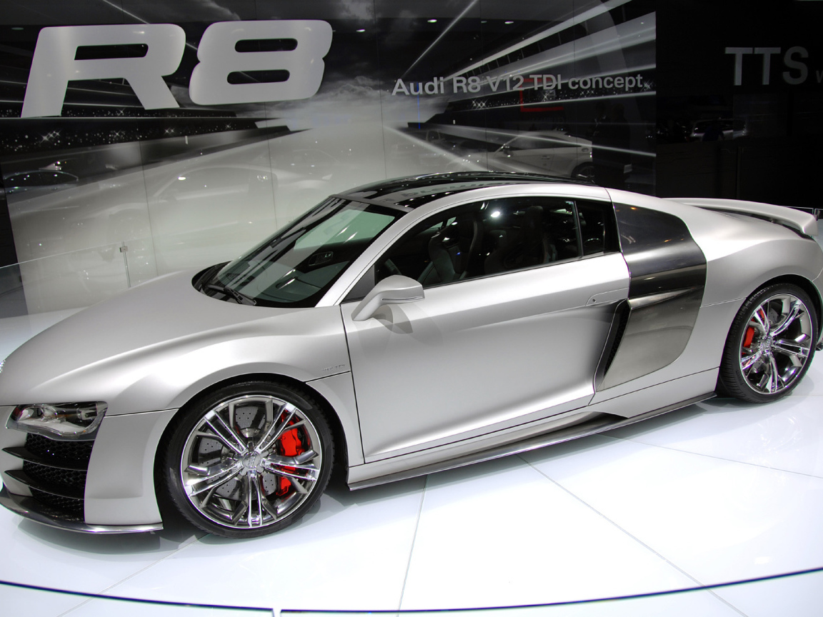 Красивый автомобиль Audi tdi