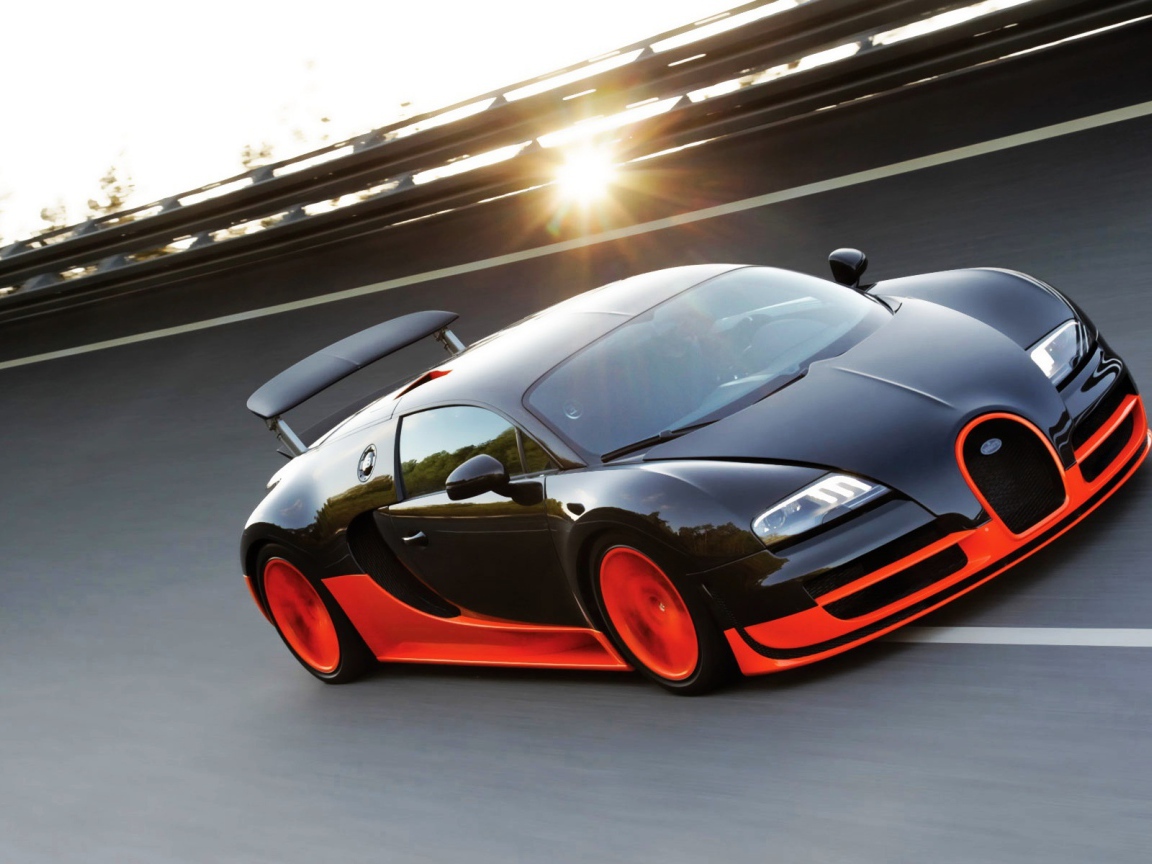 Спорт кар Bugatti veyron