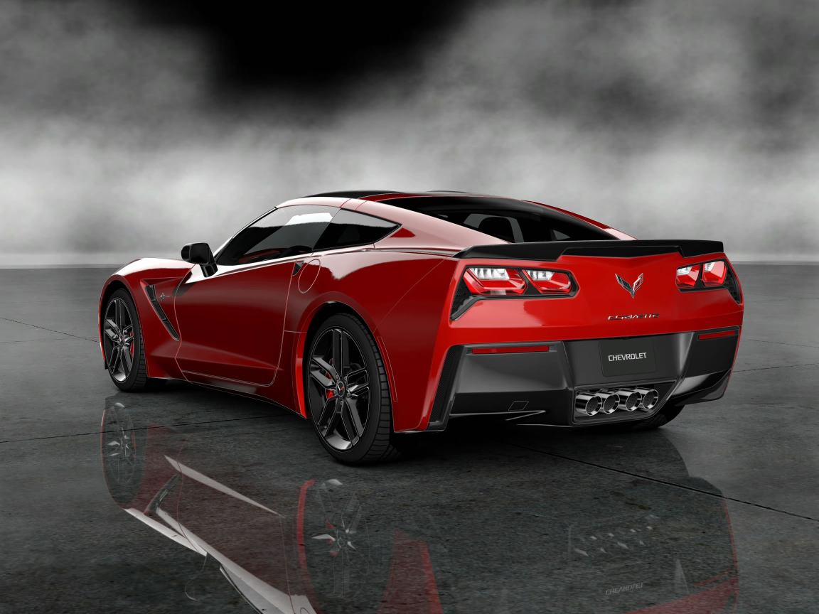 Автомобиль марки Chevrolet модели Corvette 2014 года