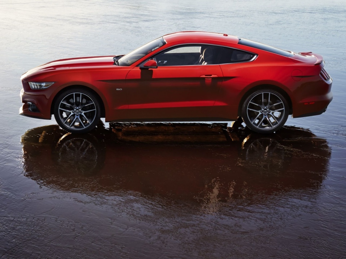 Тест драйв автомобиля Ford Mustang 2014 года