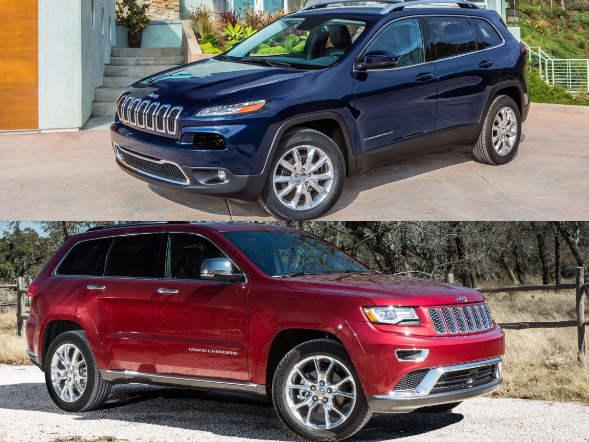 Новый автомобиль Джип Гранд Чероки 2014