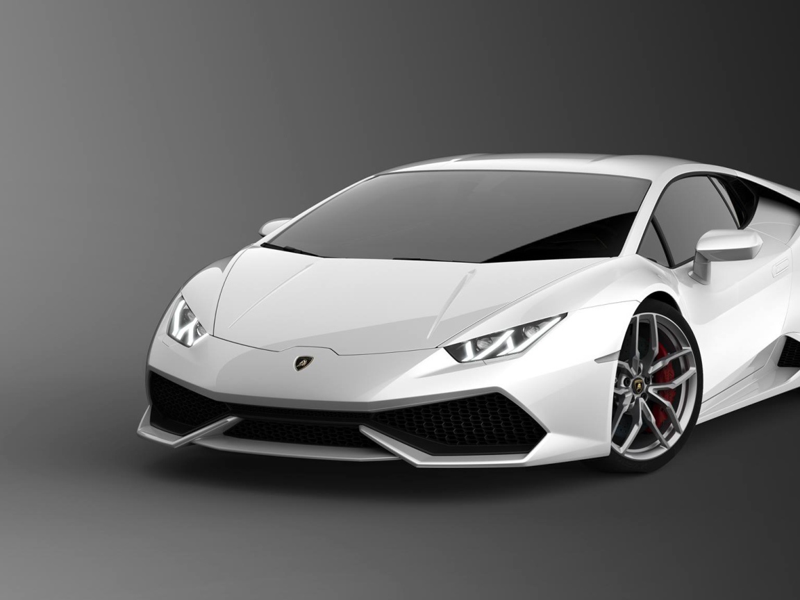 Красивый автомобиль Lamborghini Huracan