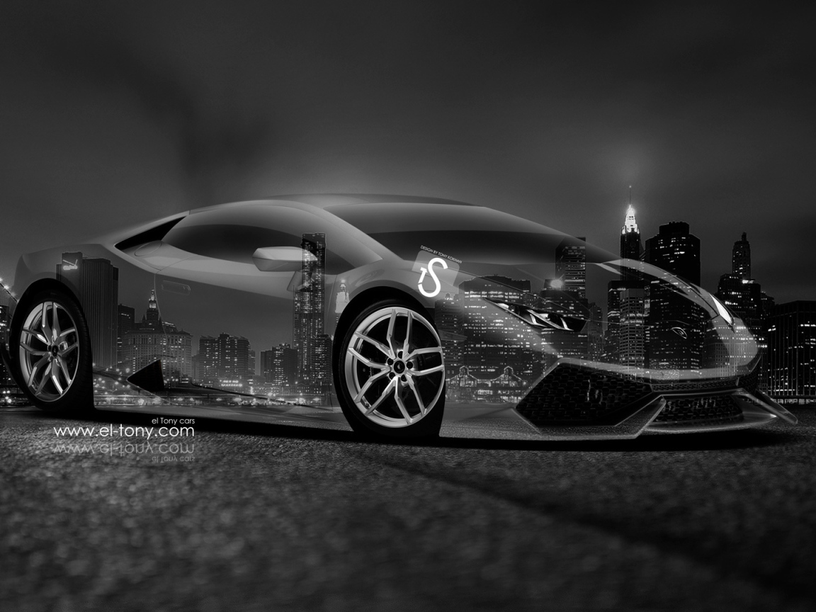 Красивый автомобиль Lamborghini Huracan в Москве