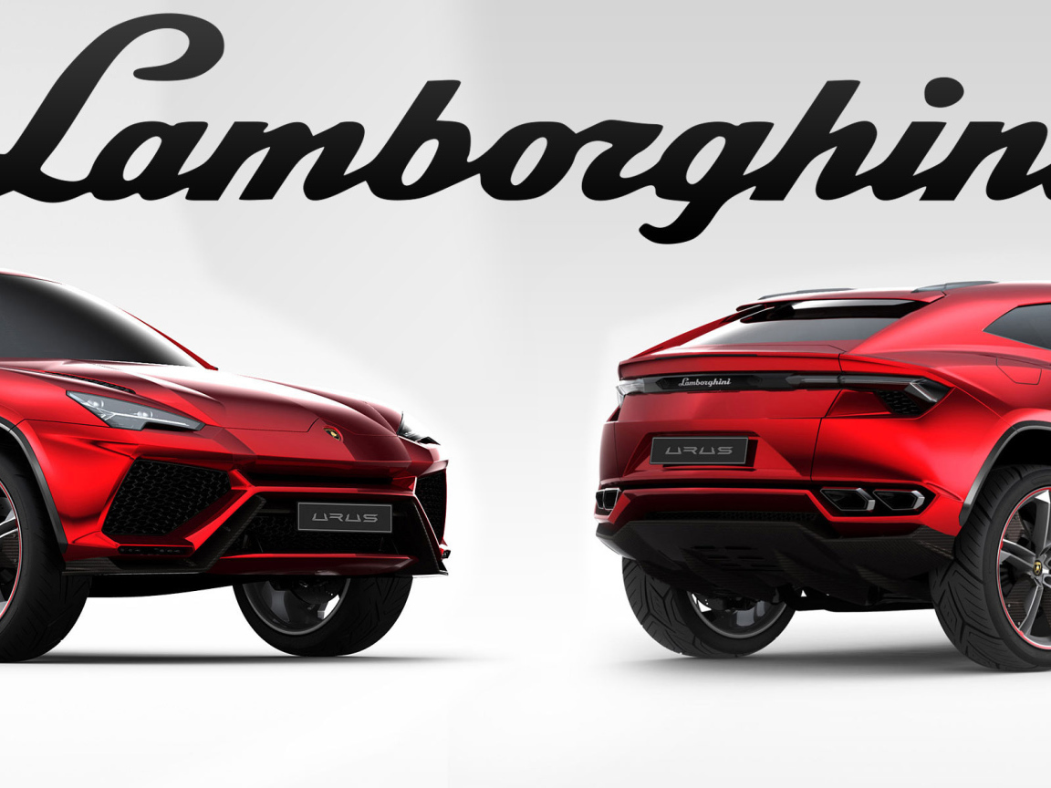 Красивый автомобиль Lamborghini Urus в Москве