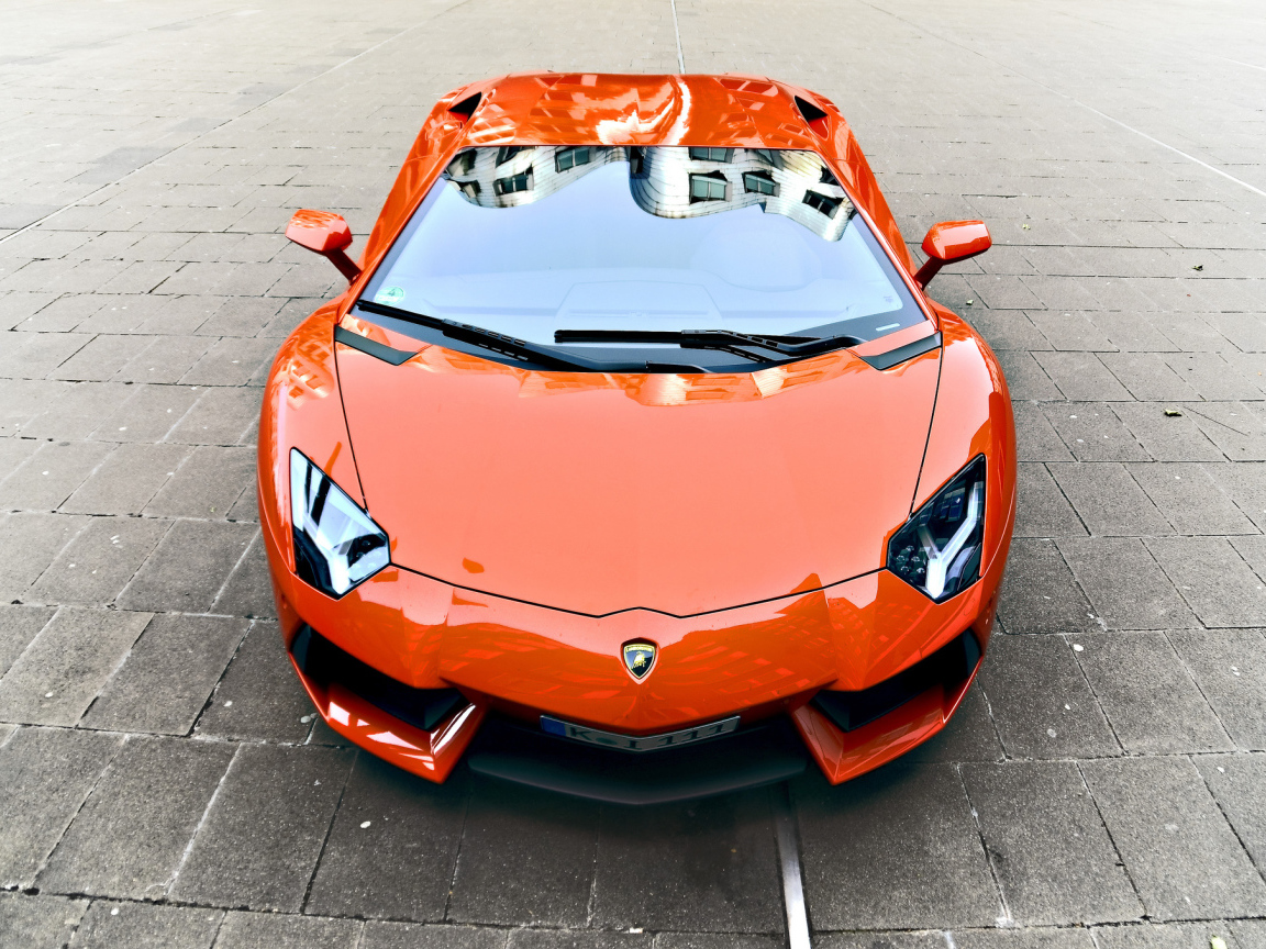 Оранжевый Ламборджини