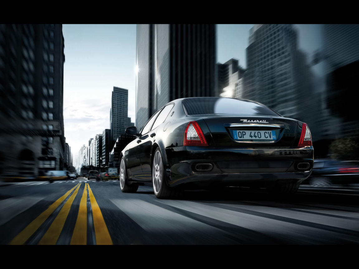 Новая машина Maserati Quattroporte