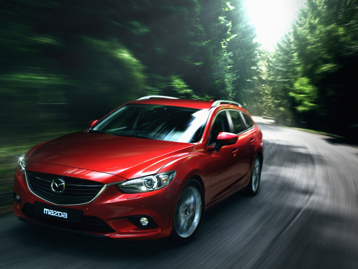 Тест драйв автомобиля Mazda 6