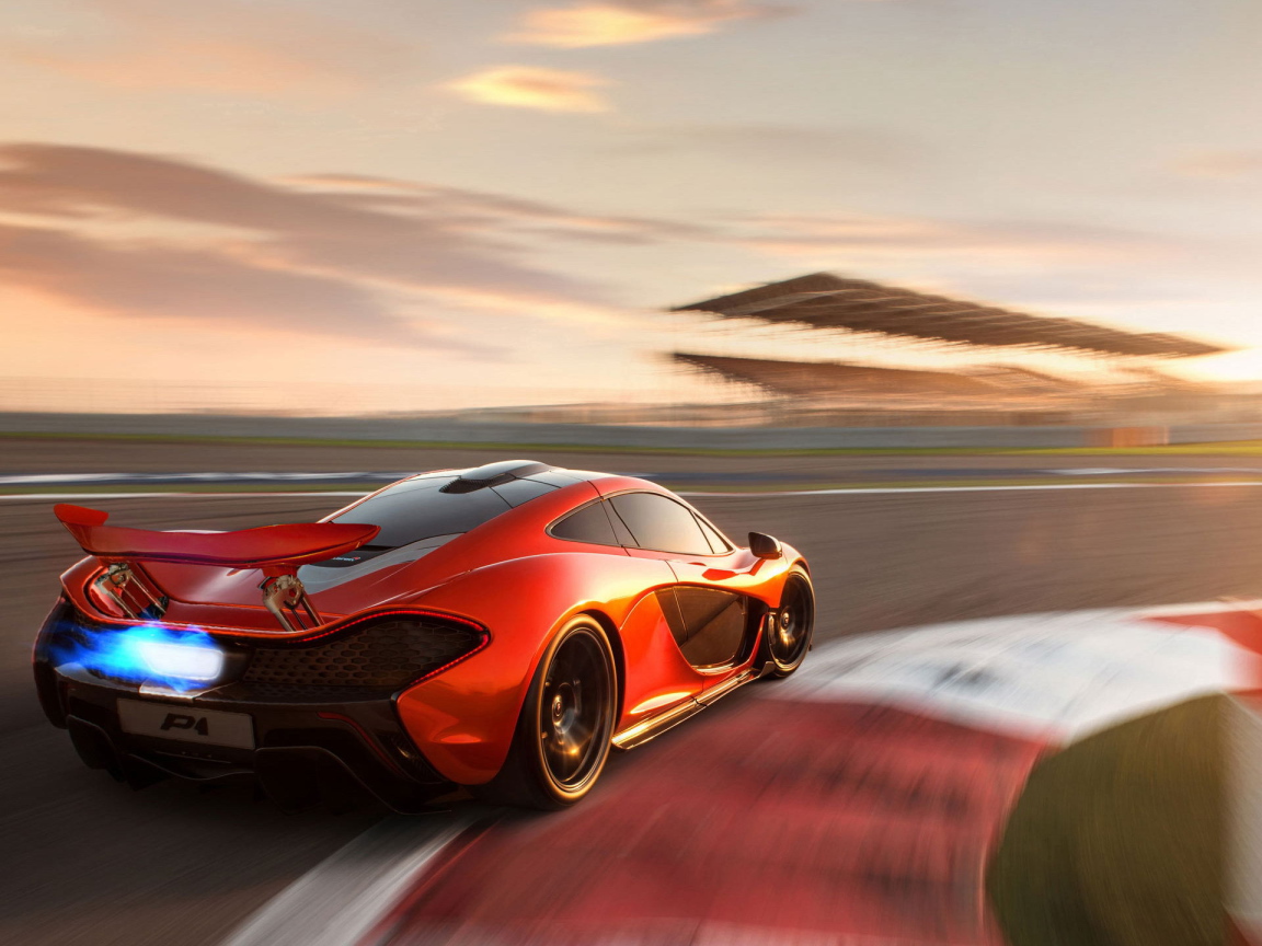 Надежный автомобиль McLaren P1 2014
