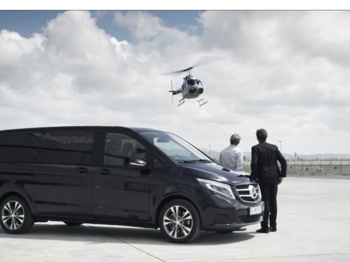 Надежная машина Mercedes V-Class 2014