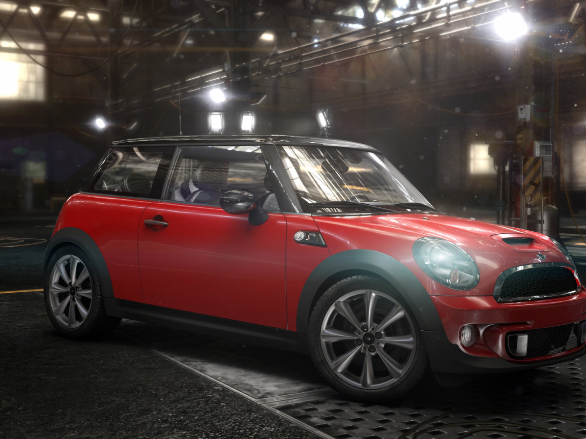 Красивый автомобиль Мини Купер S 2014