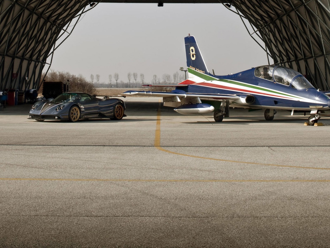 Автомобиль и самолет