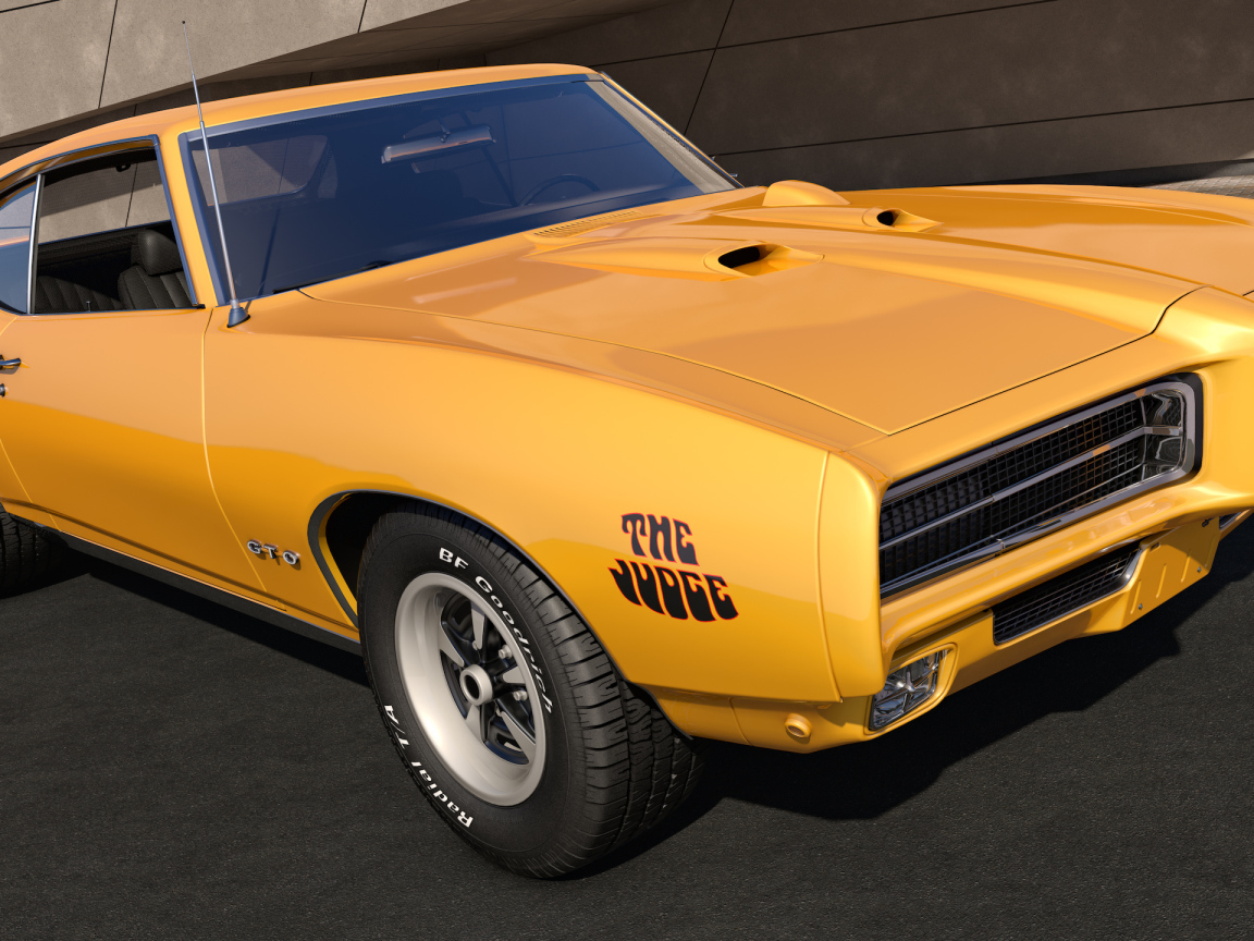 Новый автомобиль Pontiac GTO 1969