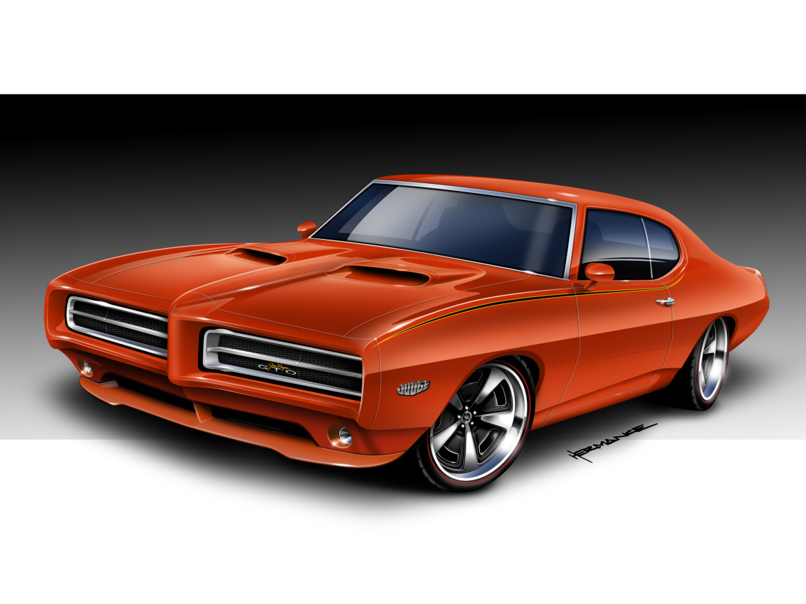 Фото автомобиля Pontiac GTO 1969