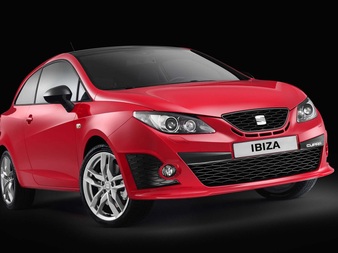 Красивый автомобиль Seat Ibiza