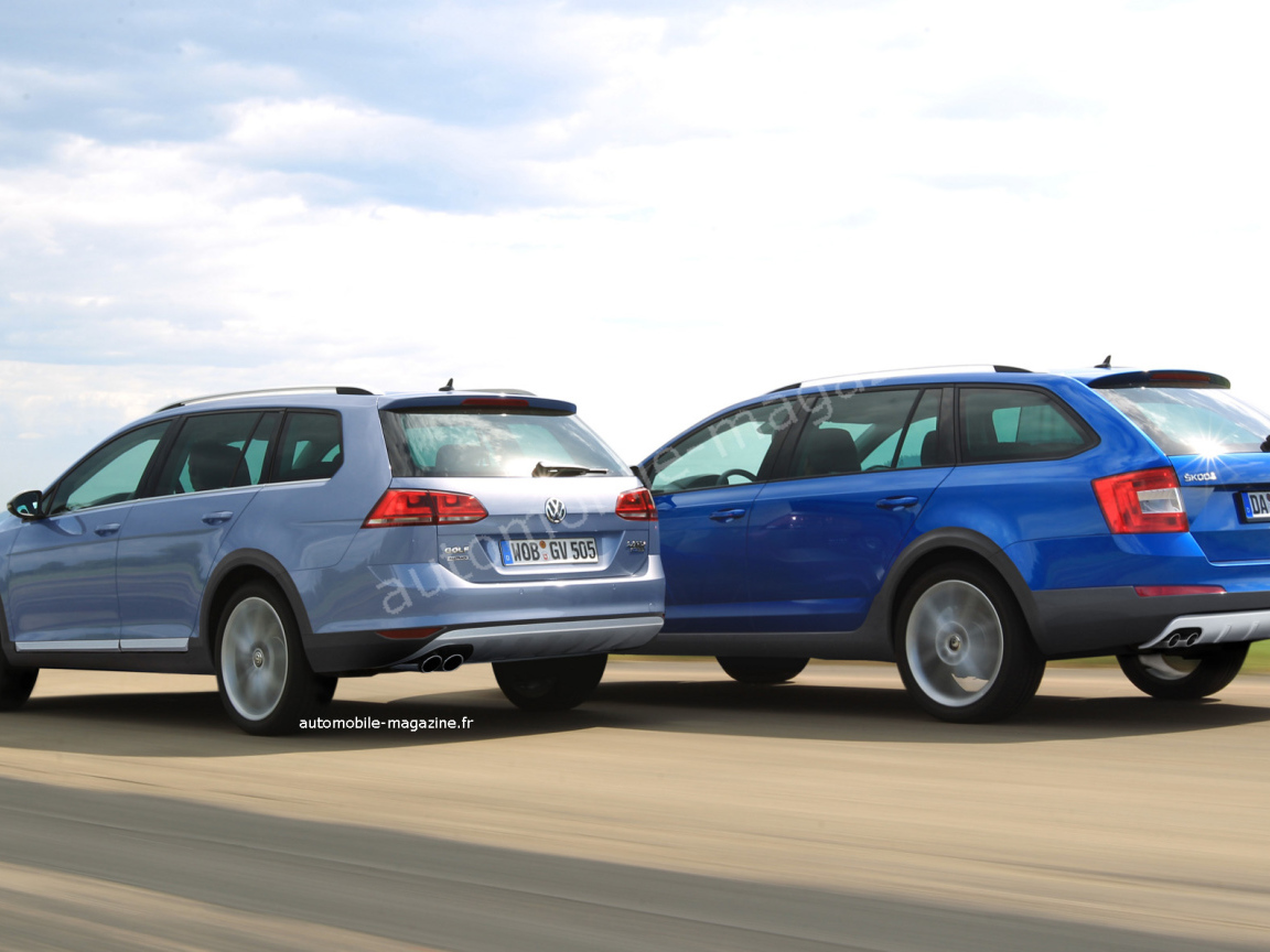 Тест драйв автомобиля Skoda Octavia Scout 2014