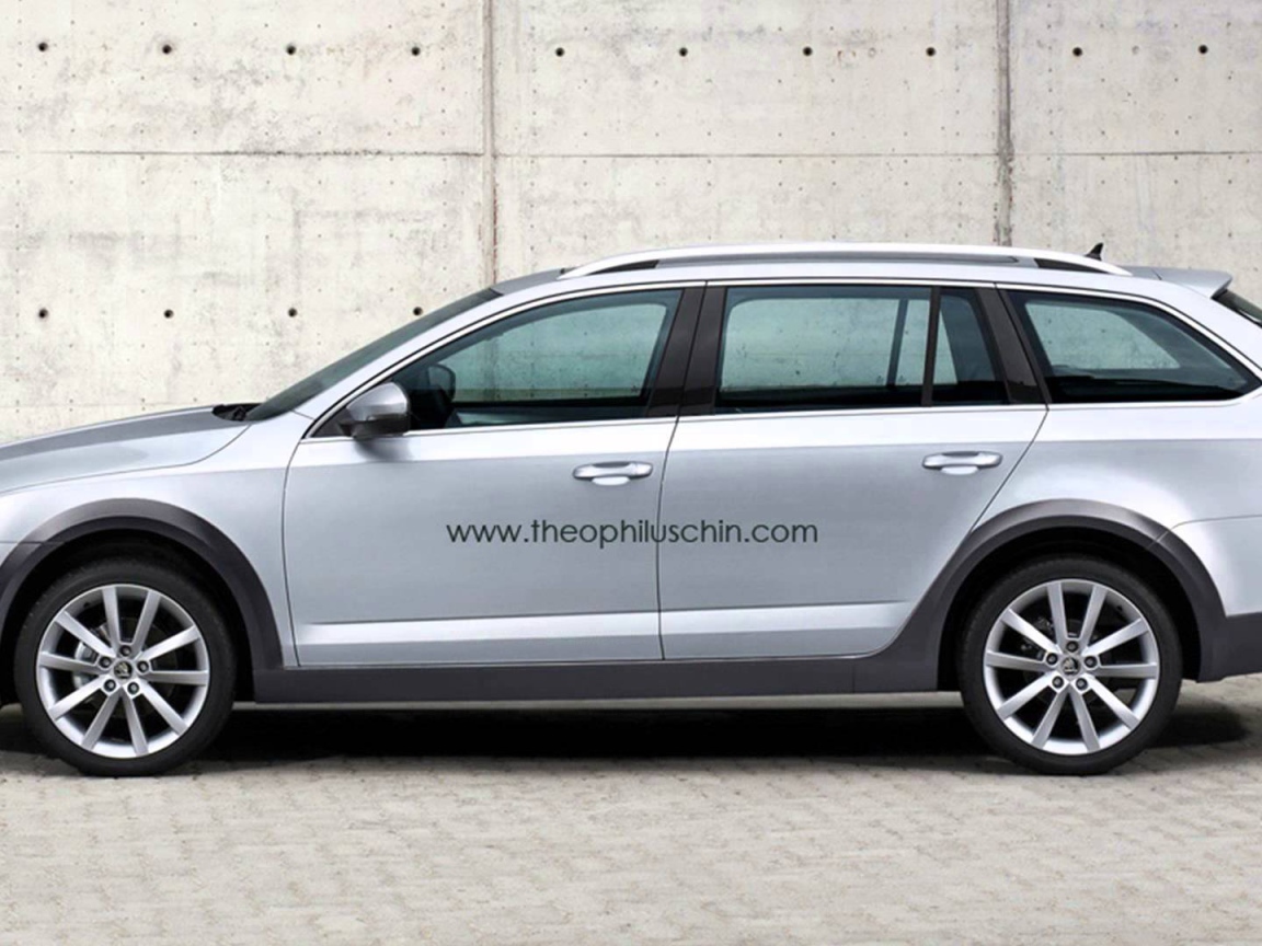 Новая машина Skoda Octavia Scout 2014
