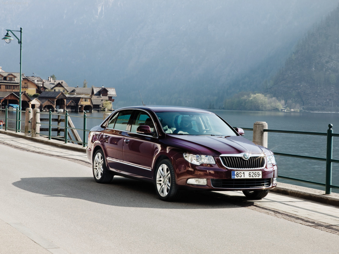 Новая машина Skoda SuperB