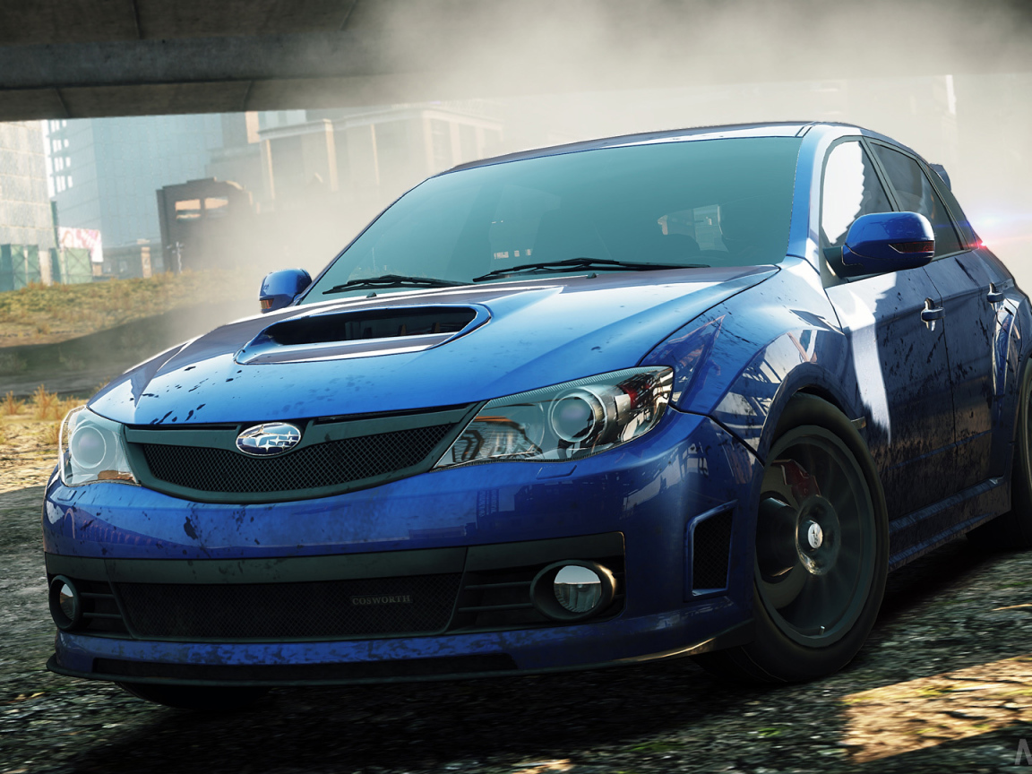 Красивый автомобиль Subaru Boxer