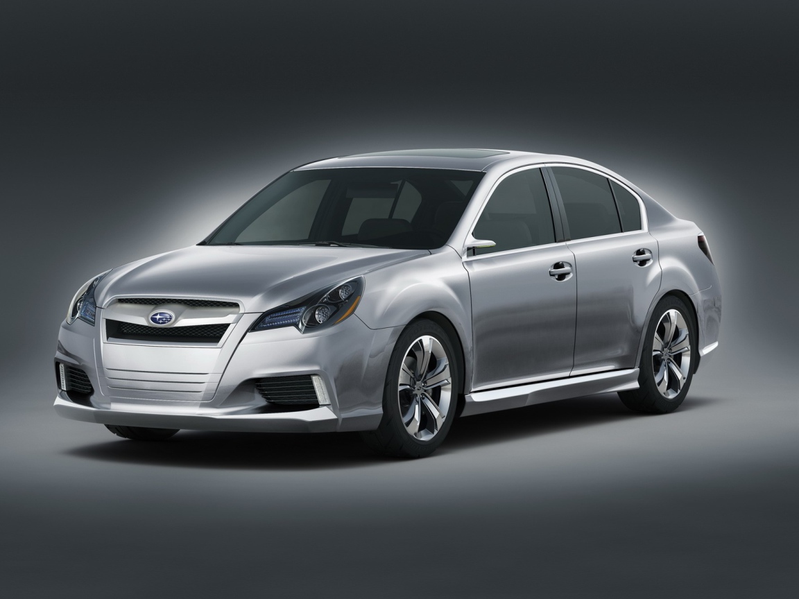 Красивый автомобиль Subaru Legacy