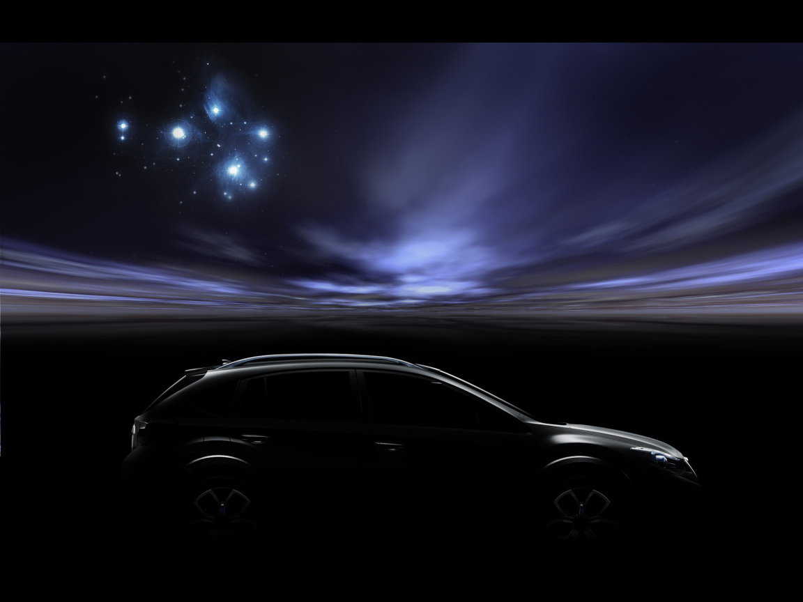 Красивый автомобиль Subaru XV