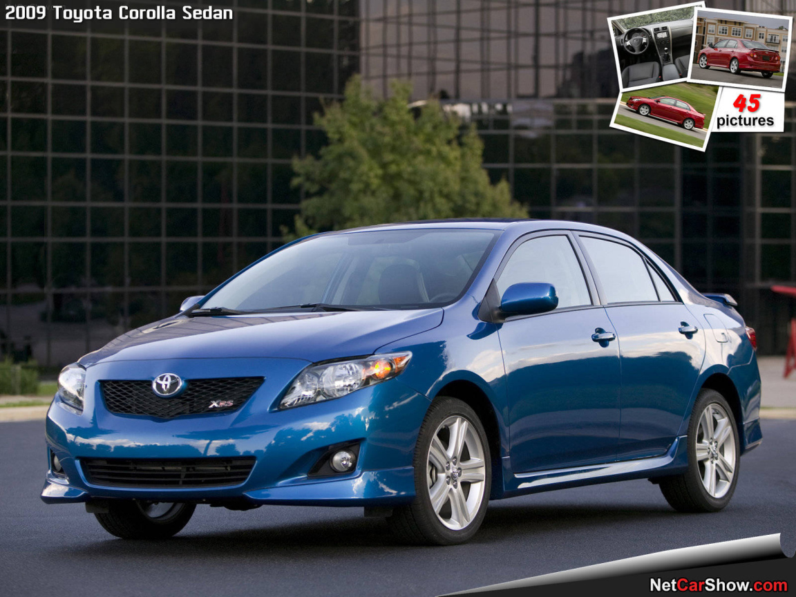 Красивый автомобиль Toyota Corolla в Москве