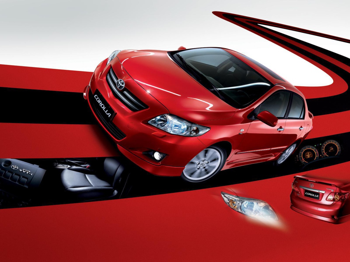 Дизайн автомобиля Toyota Corolla