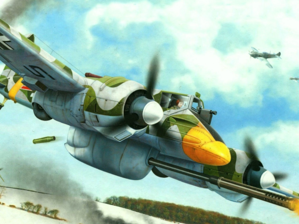 Атака истребителей