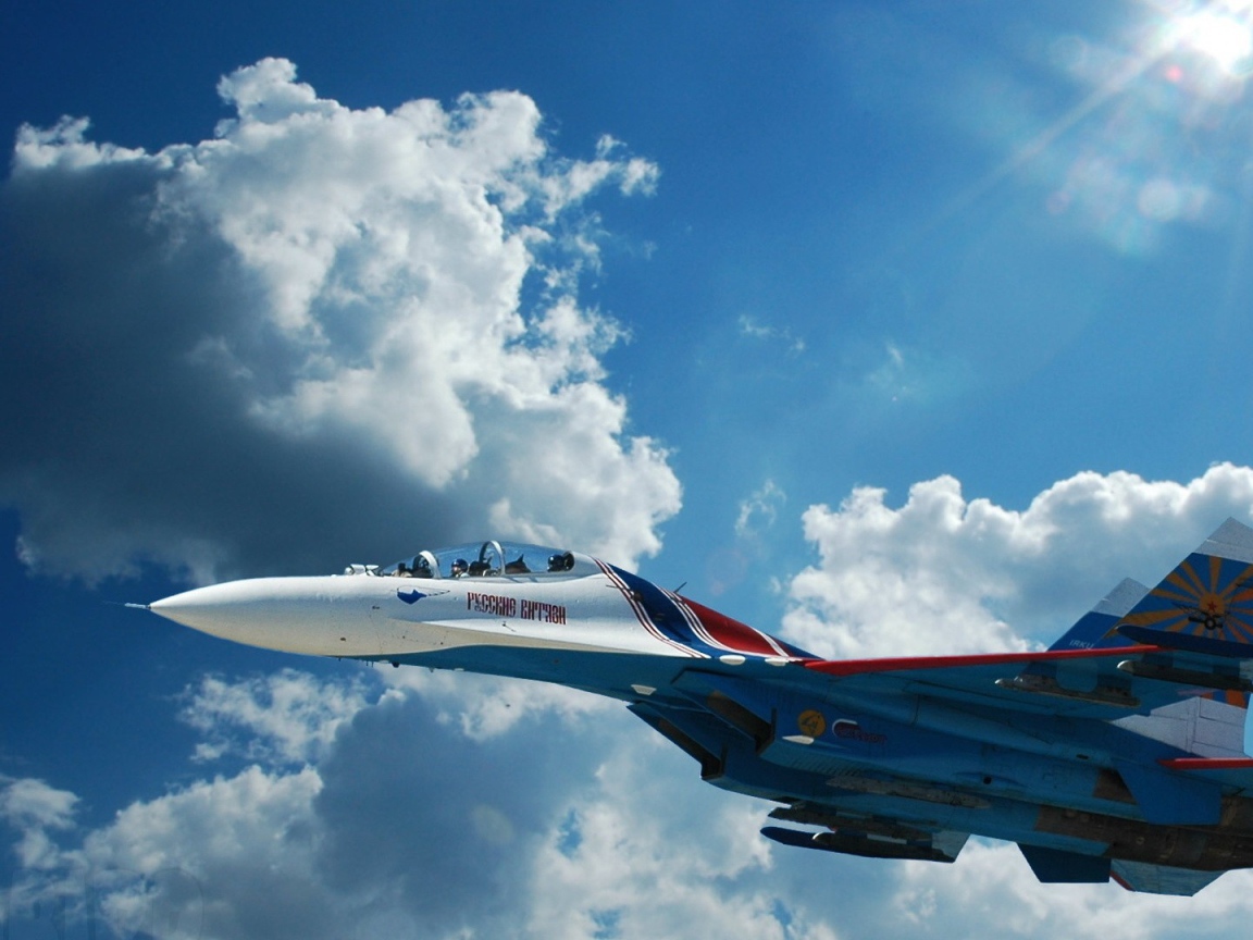 Самолет Русские Витязи