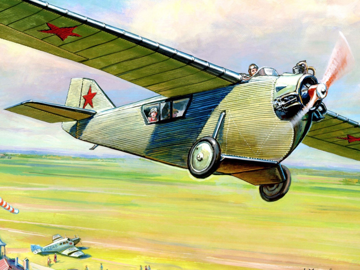 Первый пассажирский самолет