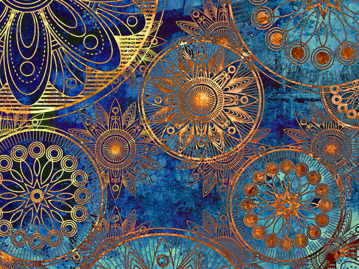 Золотой орнамент