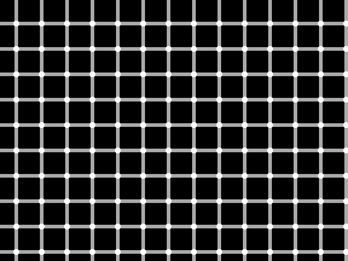 Оптическая иллюзия с решеткой