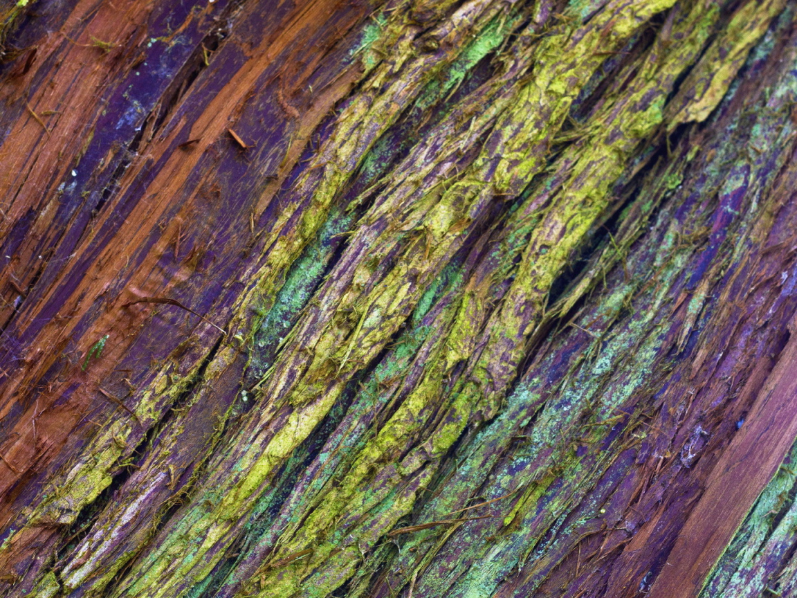 Крашеная кора