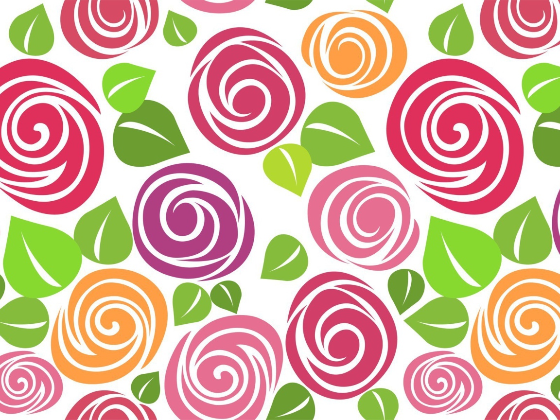 Цветы и листья