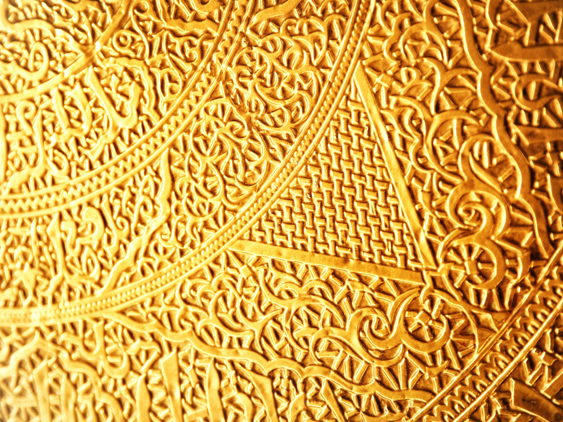 Узор на золоте