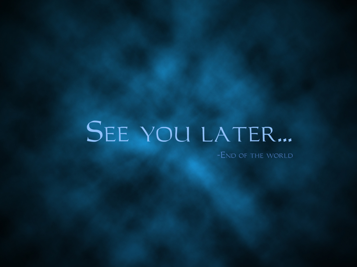 Предупреждение о апокалипсисе