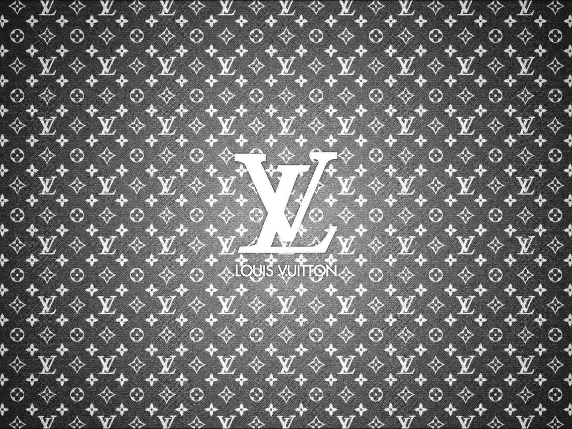 Черный логотип Louis Vuitton