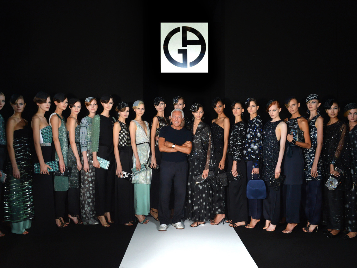 Модели бренда Giorgio Armani