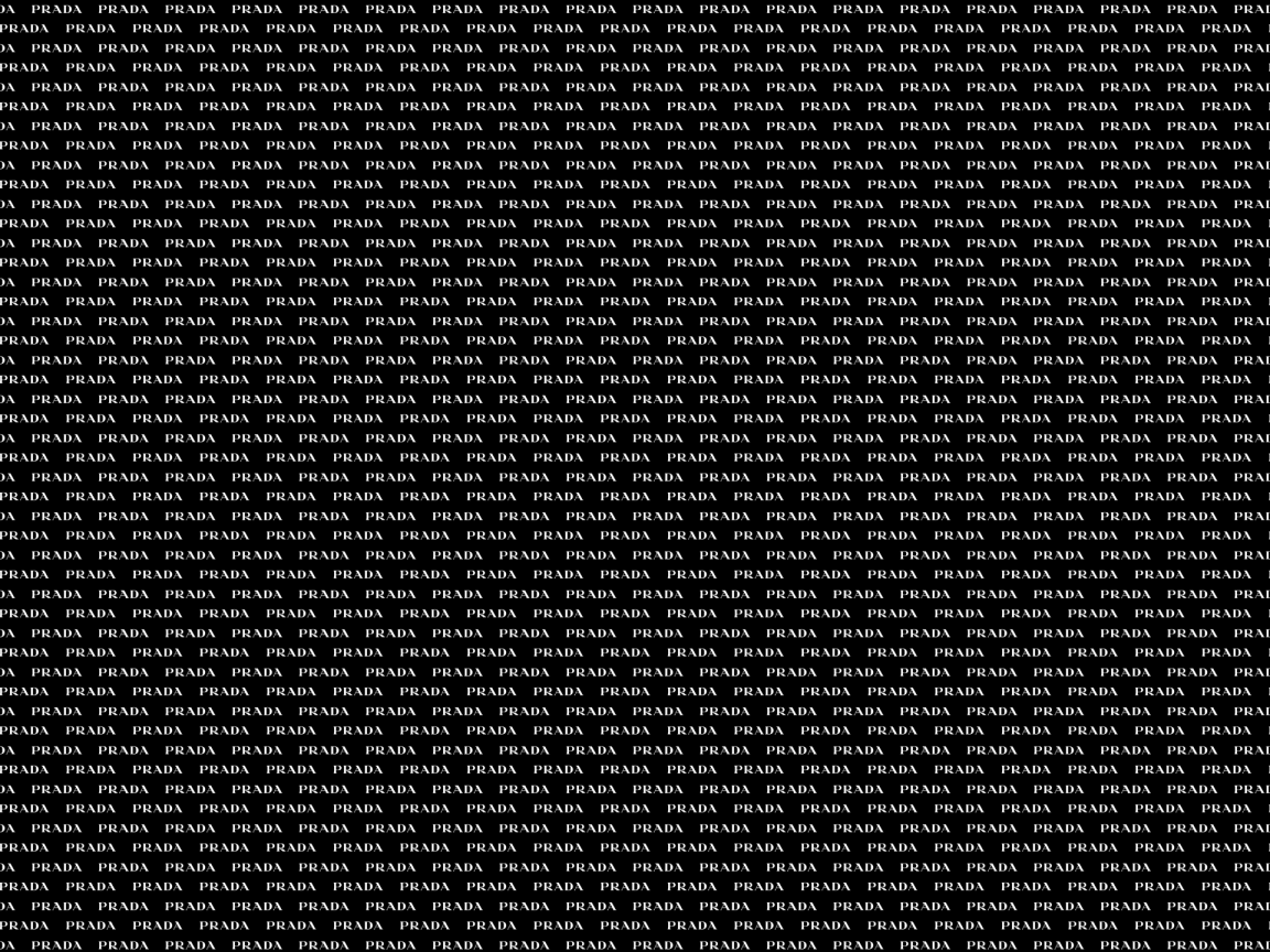 Текстура из названия бренда Prada